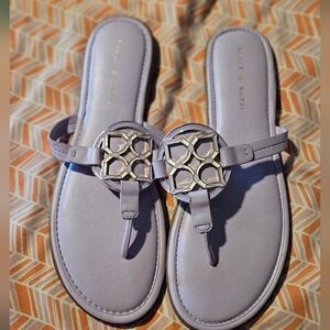 Kelly And Katie Lavender Sandals Size 11